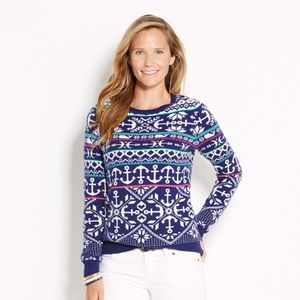 Vineyard Vines Anchor Fair Isle Sweater